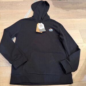 AVALANCHE BLACK XL 18/20 HOODIE SWEATSHIRT NEW